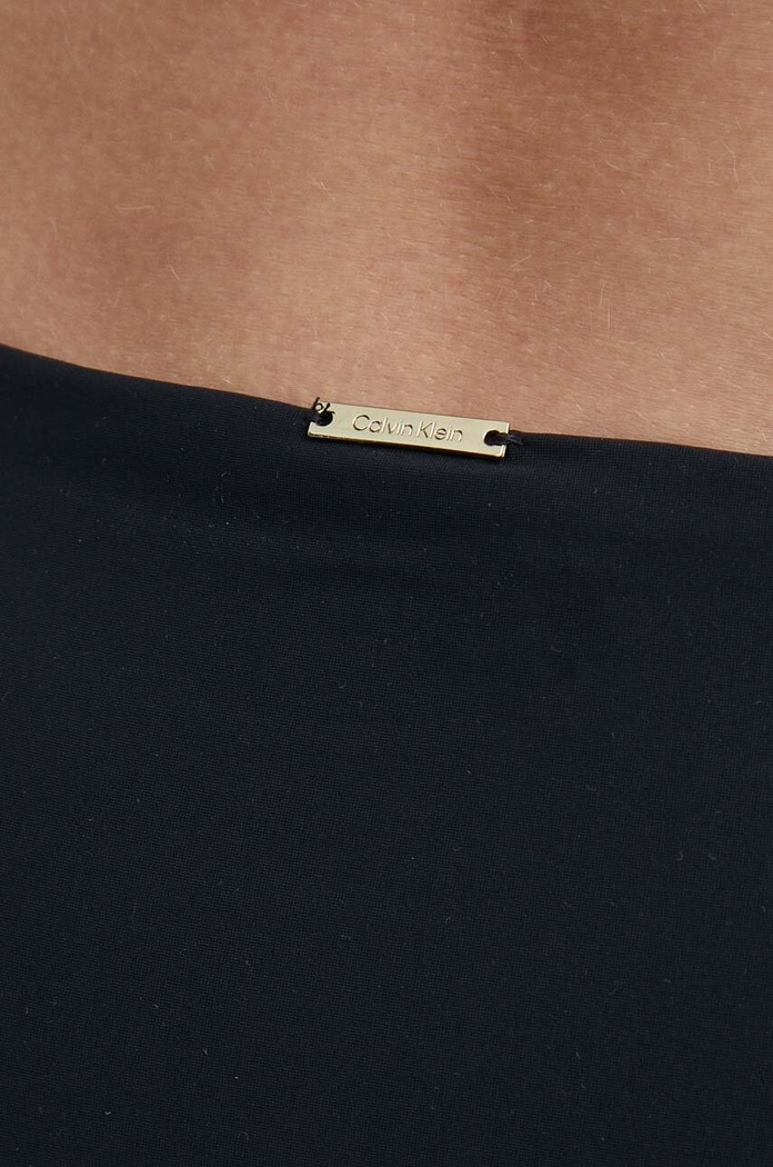 Долнище на бански Calvin Klein черен KW0KW02384