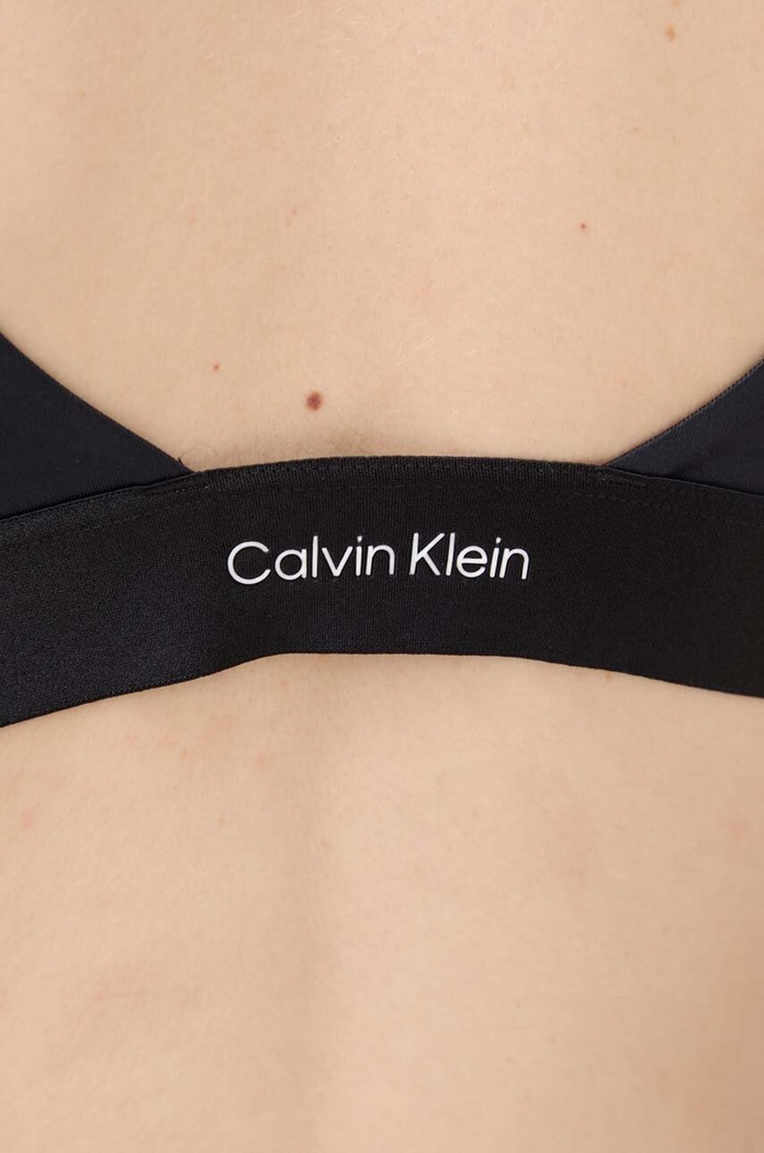 Calvin Klein sutien de baie negru KW0KW02359