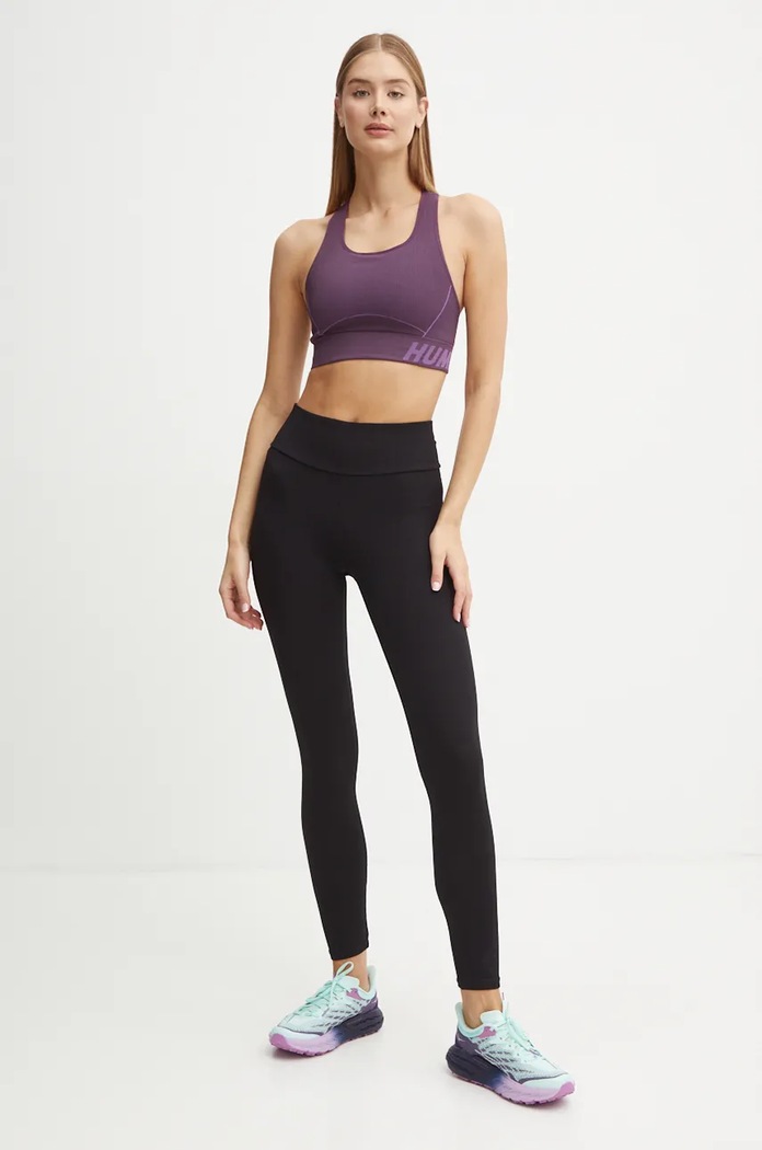 Sportovní podprsenka Hummel Christel Seamless 213753 fialová SS25