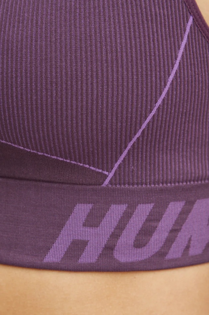 Sportovní podprsenka Hummel Christel Seamless 213753 fialová
