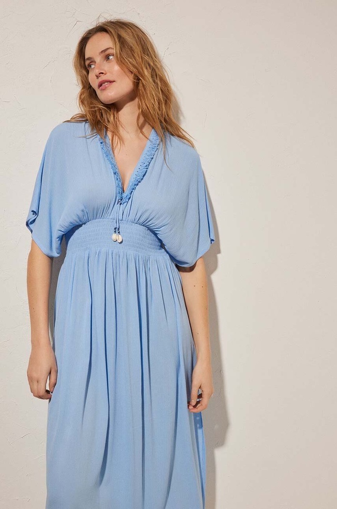 Plážové šaty women'secret PARADISE 5547405 modrá SS24