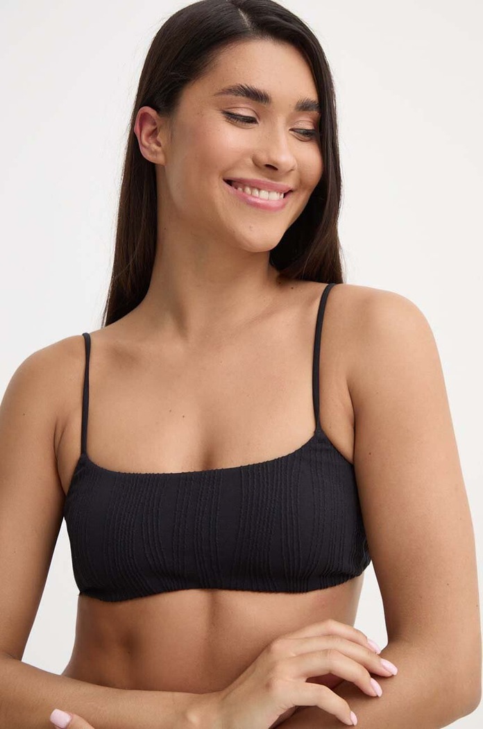 Горнище на бански Chantelle изчистен черен C12VQ9