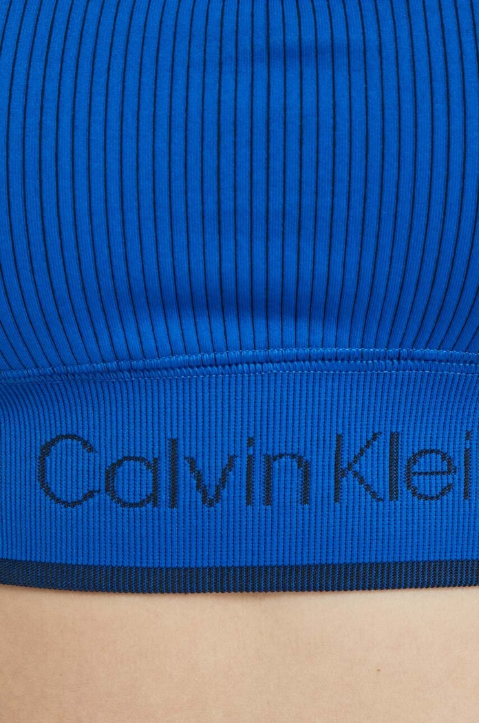Sportovní podprsenka Calvin Klein Performance 00GWS4K220 modrá