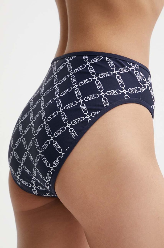 MICHAEL Michael Kors figi kąpielowe HIGH LEG BOTTOM MM7N066 granatowy SS24