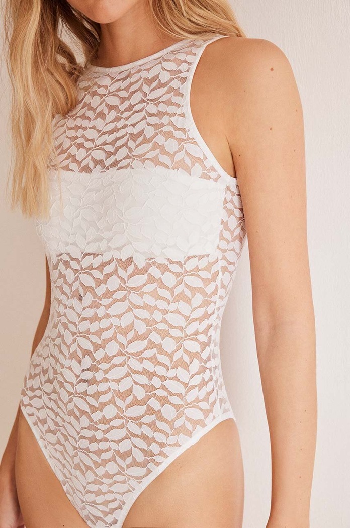 Oblečení Body women'secret SPRING HELANKAS 5667826 bílá