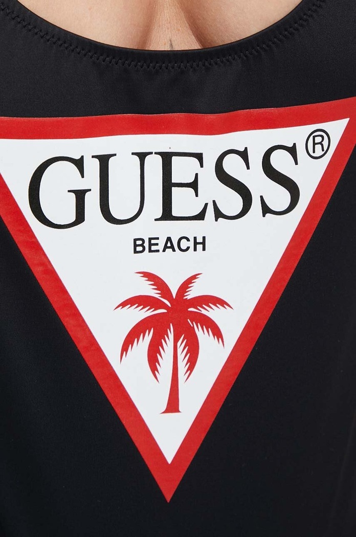 Слитный купальник Guess E4GJ48.LY00K чёрный
