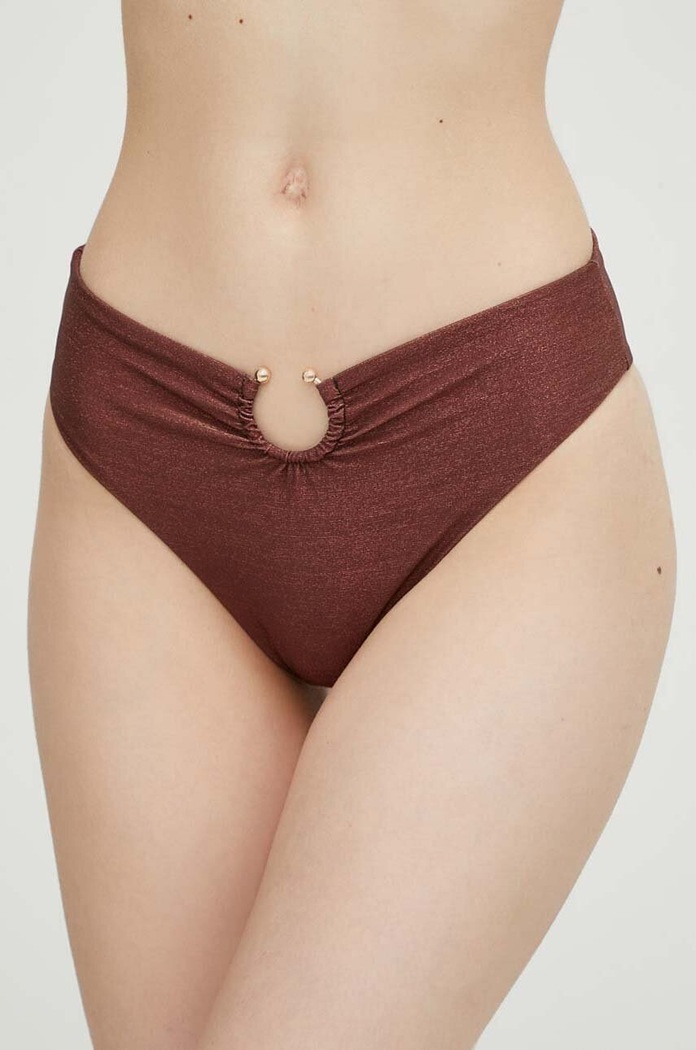 Guess brazil bikini alsó aplikációval barna E4GO11.KC632