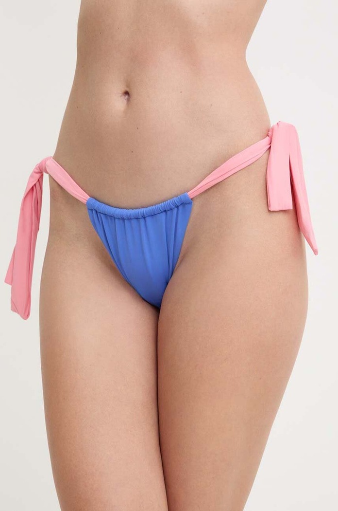 Tommy Jeans figi kąpielowe dół niebieski UW0UW05388