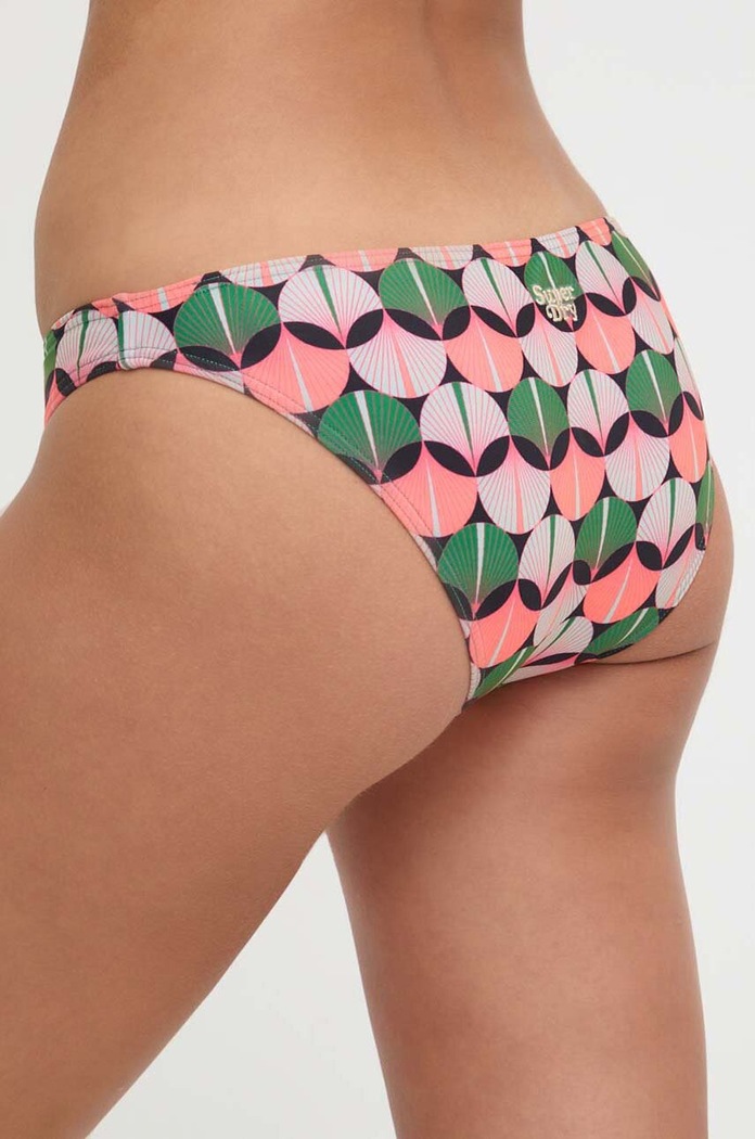 Superdry figi kąpielowe W3010399A.38L pomarańczowy SS24