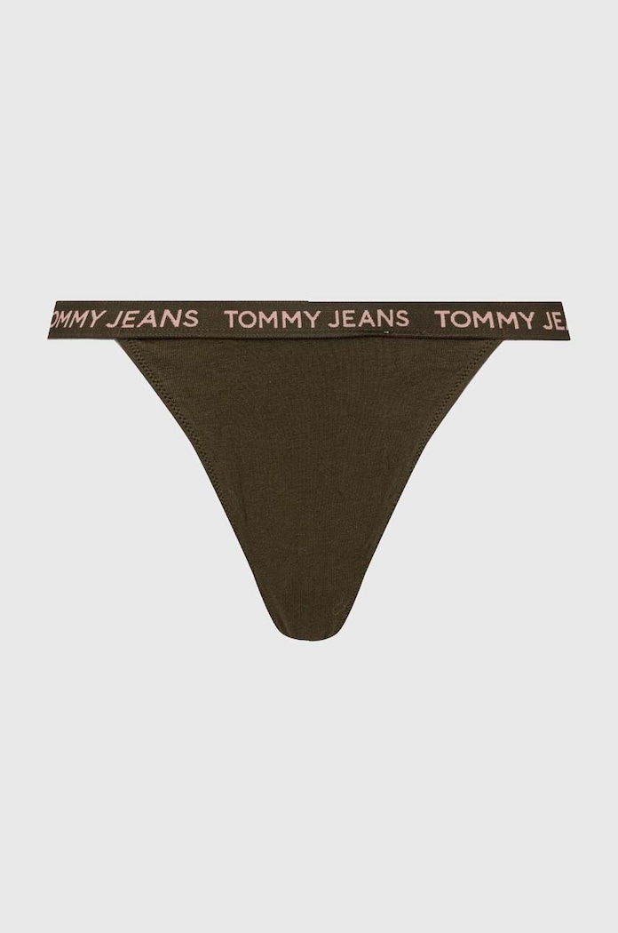 Ruházat Tommy Jeans tanga 3 db UW0UW05012 zöld