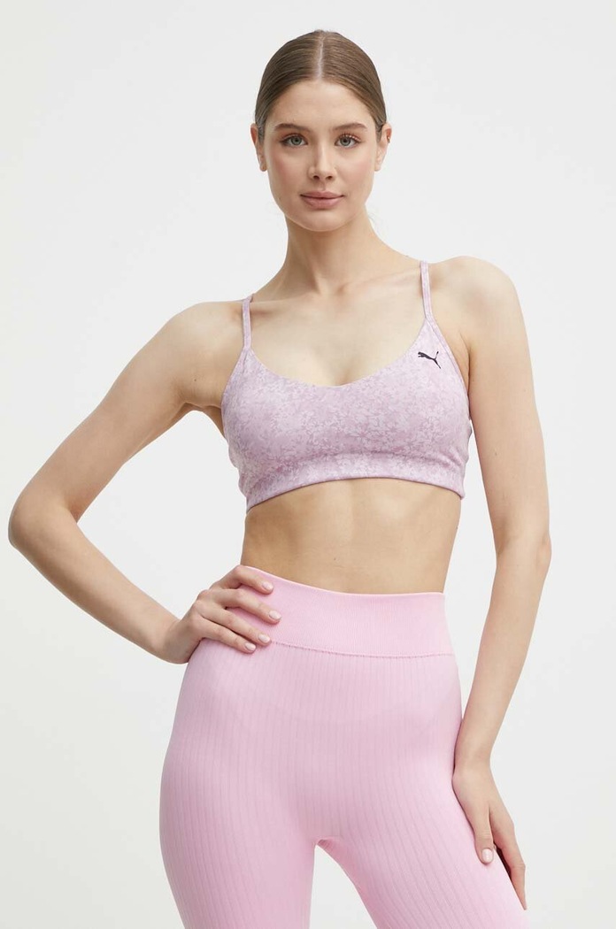 Grudnjak za jogu Puma Yogini roza 525084