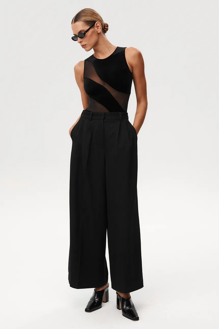 Bodi Undress Code Night Creature Bodysuit 417 crna
