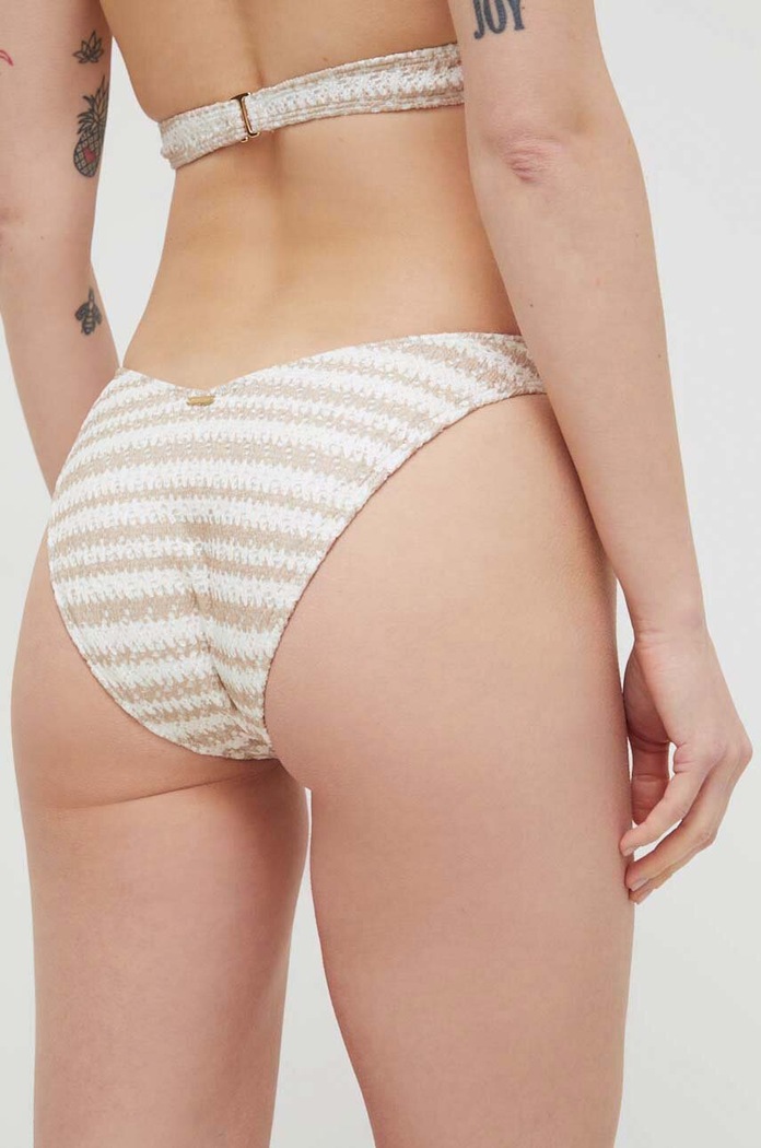 Μαγιό σλιπ μπικίνι Hollister Co. KI311.4069.175 μπεζ SS24