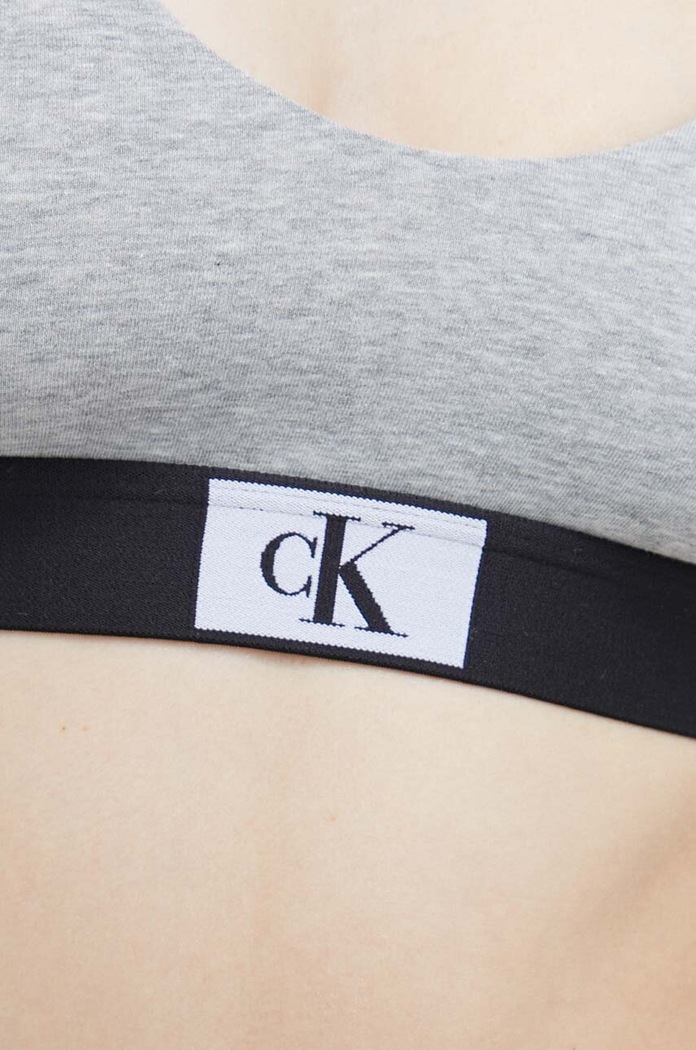 Grudnjak Calvin Klein Underwear siva 000QF7216E