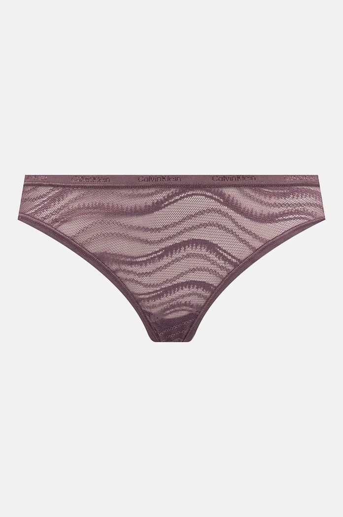 Calvin Klein Underwear figi 3-pack fioletowy 000QD5203E