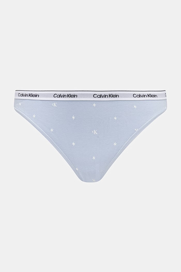 Calvin Klein Underwear κιλότα γυναικεία βαμβακερή με ελαστάν 5-pack 000QD5208E μπλε SS26