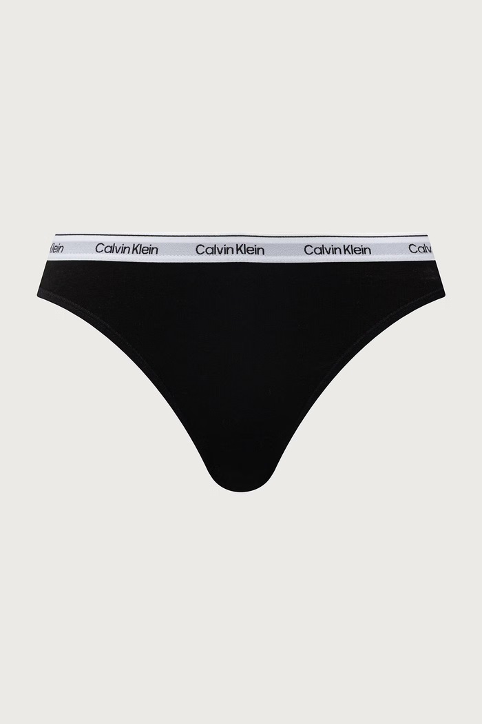 Calvin Klein Underwear klasične hlačke ženske bombažne z elastanom paket 5 kosov 000QD5208E roza SS26