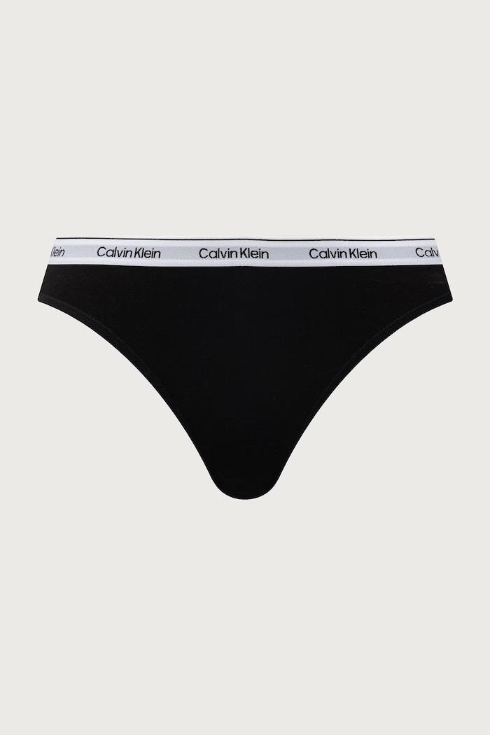 Calvin Klein Underwear klasične hlačke ženske bombažne z elastanom paket 5 kosov 000QD5208E roza SS26