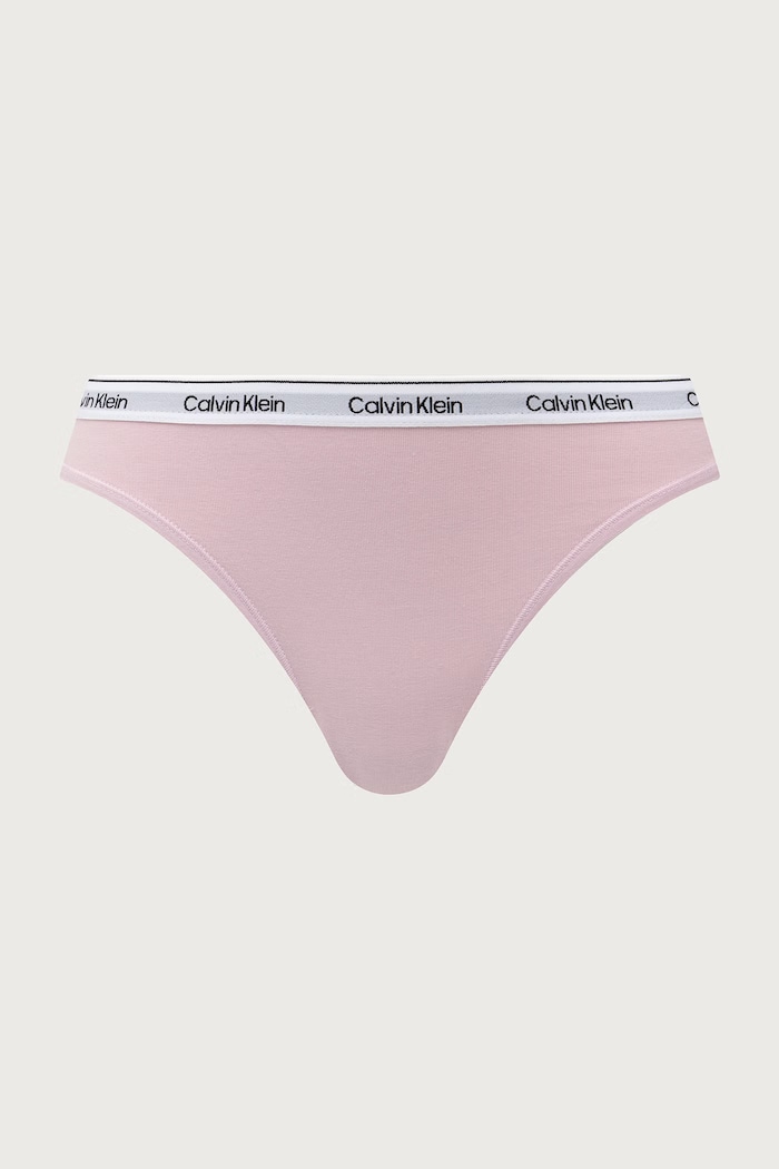 Calvin Klein Underwear klasične hlačke ženske bombažne z elastanom paket 5 kosov 000QD5208E