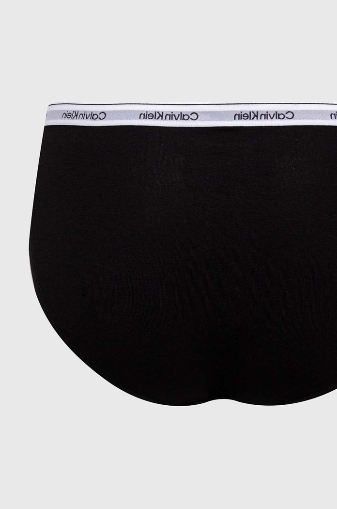 Ρούχα Calvin Klein Underwear κιλότα γυναικεία βαμβάκι με ελαστάν 5-pack 000QD5208E μαύρο