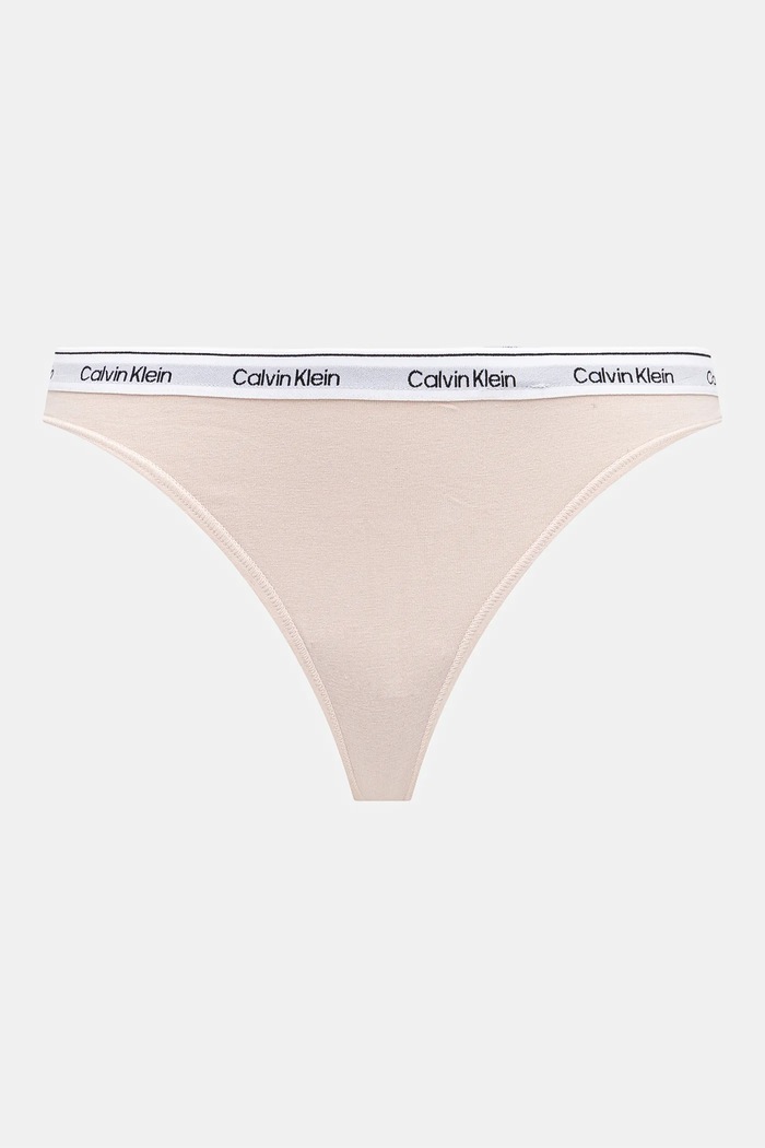 Oblečení Tanga Calvin Klein Underwear 3-pack 000QD5209E růžová