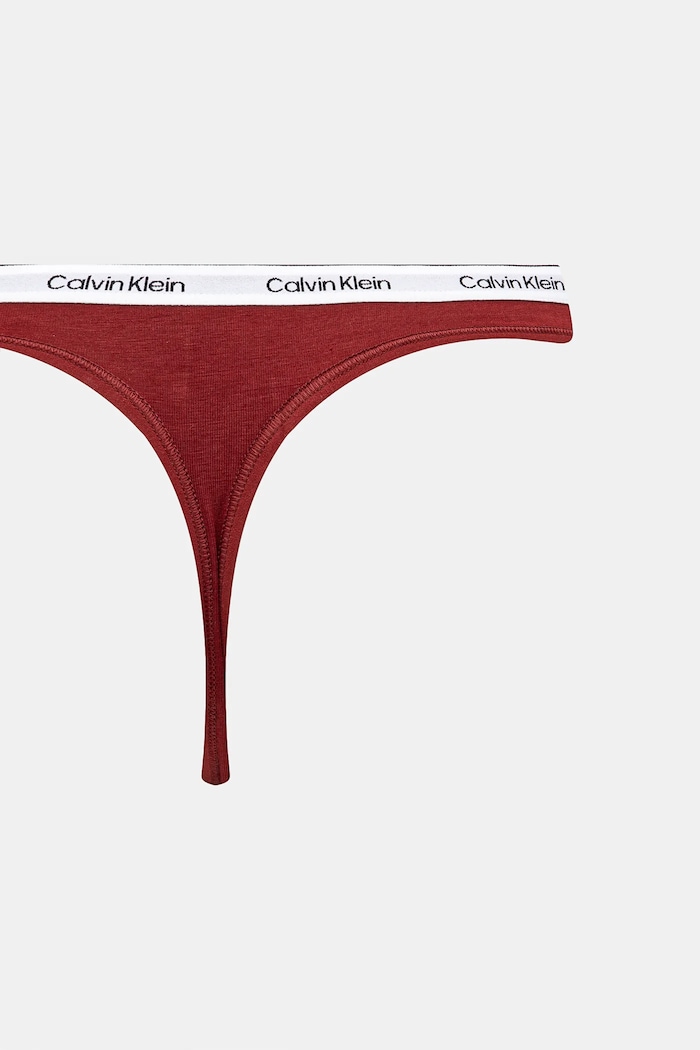 Tanga Calvin Klein Underwear 3-pack 000QD5209E růžová
