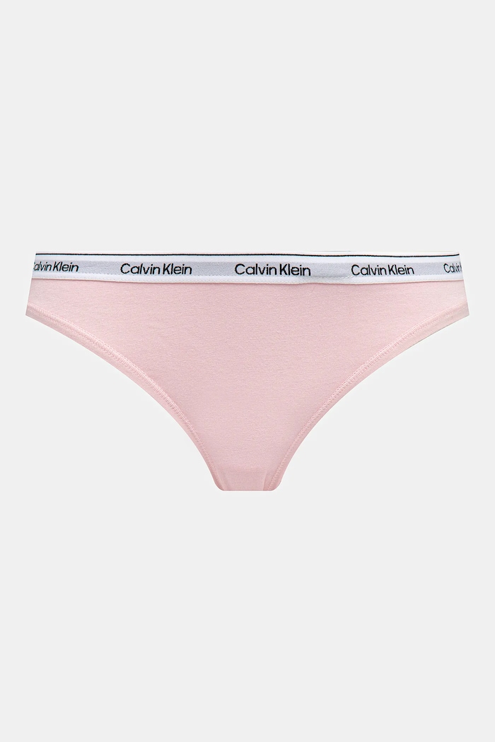Odzież Calvin Klein Underwear Stringi 3-pack 000QD5209E różowy