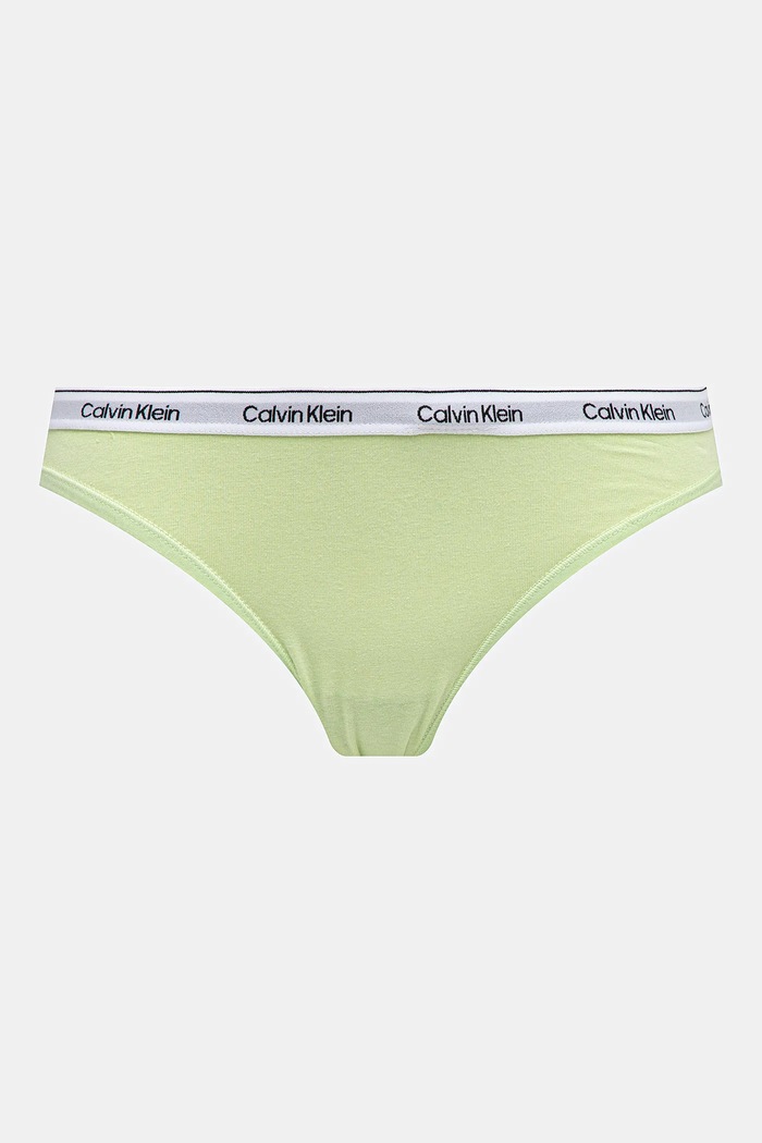 Stringi 3-pack Calvin Klein Underwear 000QD5209E różowy