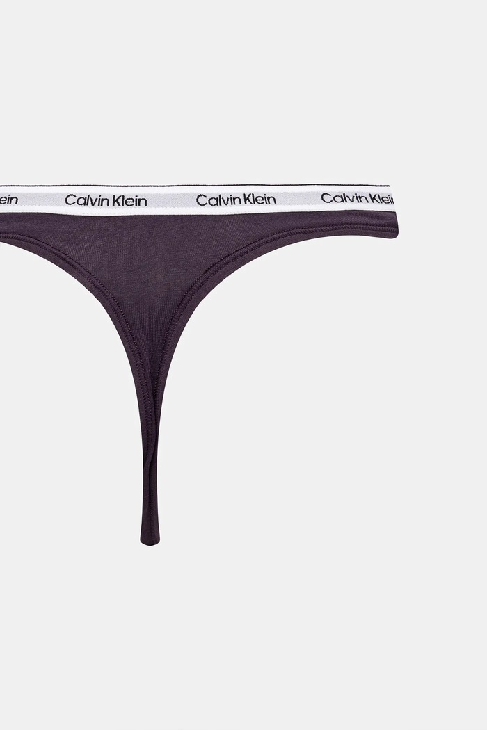 Tangá Calvin Klein Underwear 3-pak 000QD5209E fialová