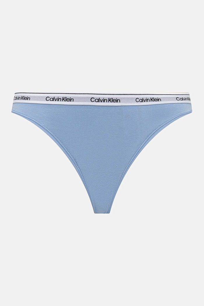 Calvin Klein Underwear stringi 3-pack 000QD5209E niebieski AA00