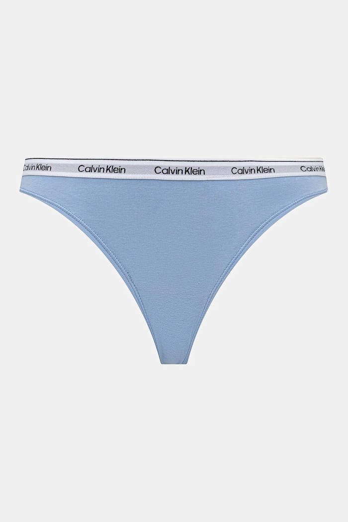 Calvin Klein Underwear stringi 3-pack 000QD5209E niebieski AA00