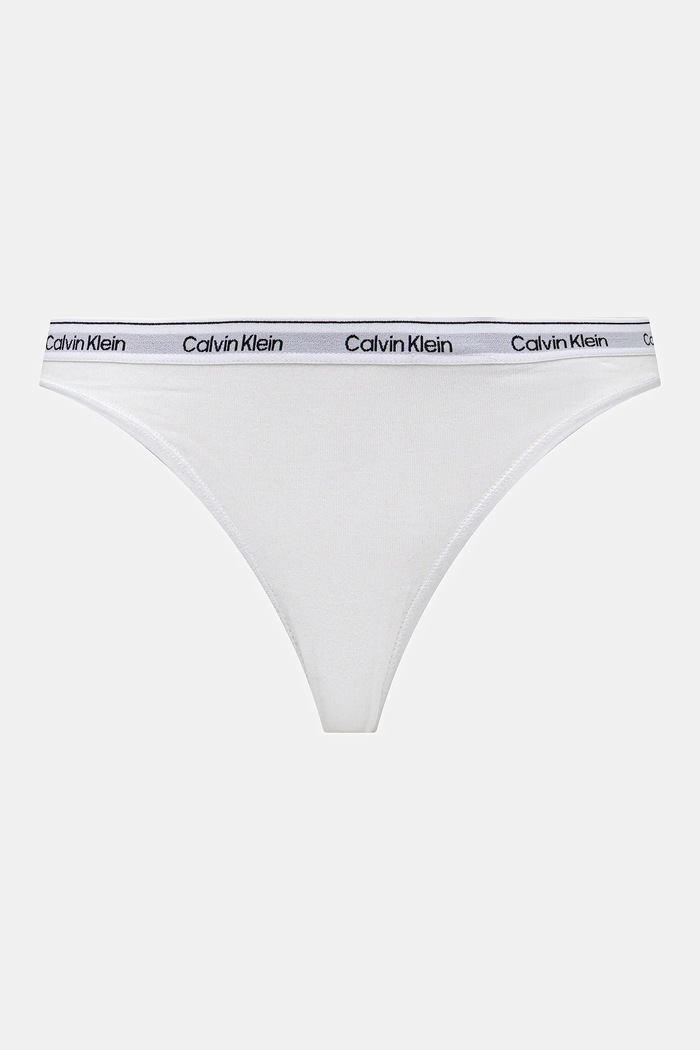 Odzież Calvin Klein Underwear stringi 3-pack 000QD5209E niebieski