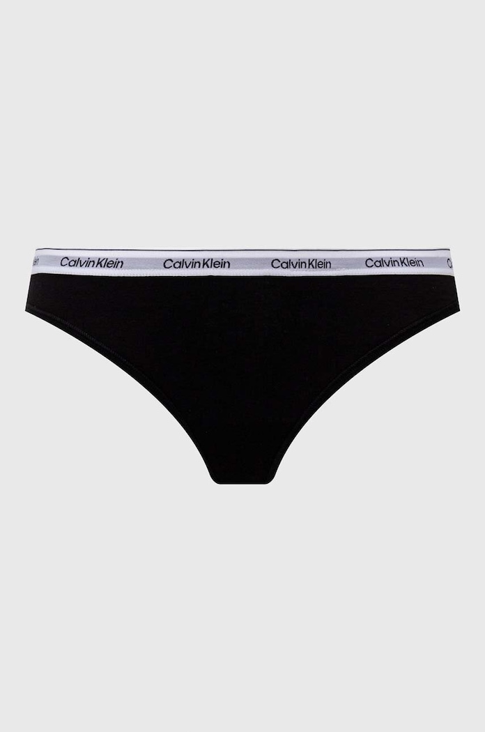 Calvin Klein Underwear tanga 3 db 000QD5209E fekete AA00