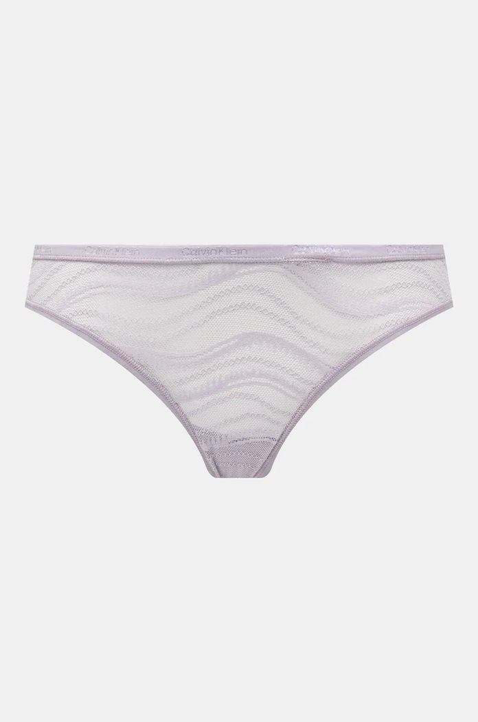 Tanga Calvin Klein Underwear 3-pack 000QD5216E fialová AW24