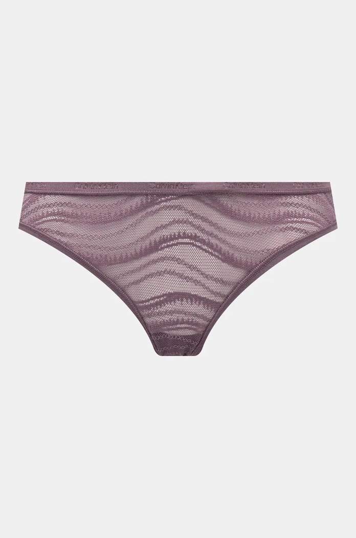 Oblečení Tanga Calvin Klein Underwear 3-pack 000QD5216E fialová