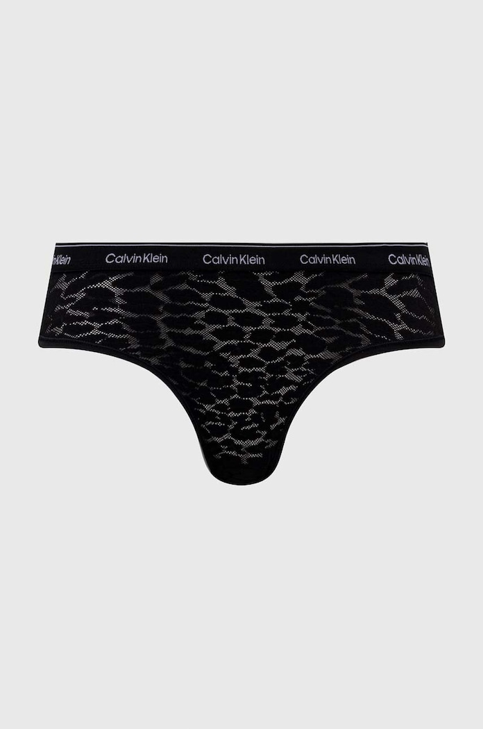 Brazílske nohavičky Calvin Klein Underwear 3-pak 000QD5225E čierna AA00