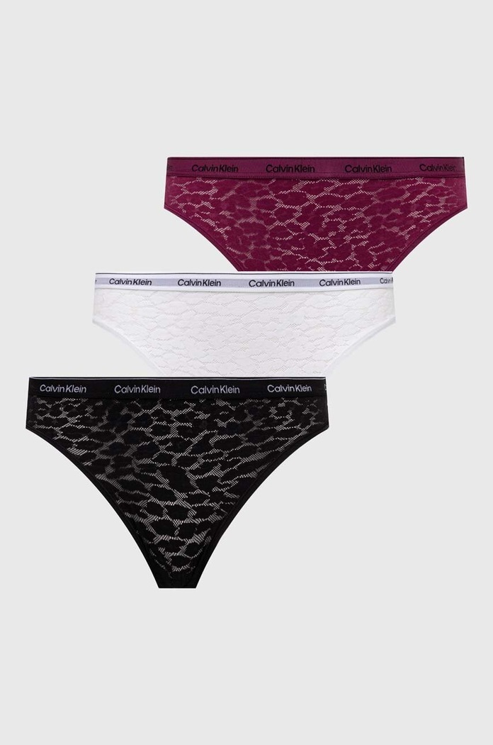 Calvin Klein Underwear brazyliany 3-pack dzianina multicolor 000QD5225E