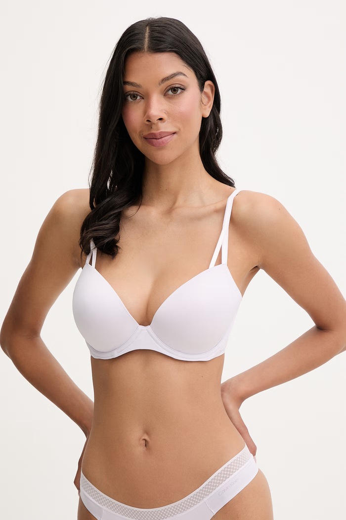 Calvin Klein Underwear podprsenka fialová 000QF6016E
