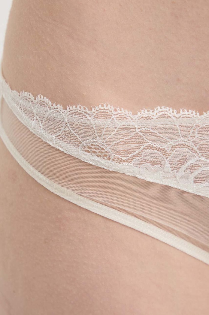 Odzież Calvin Klein Underwear figi 000QF7754E beżowy