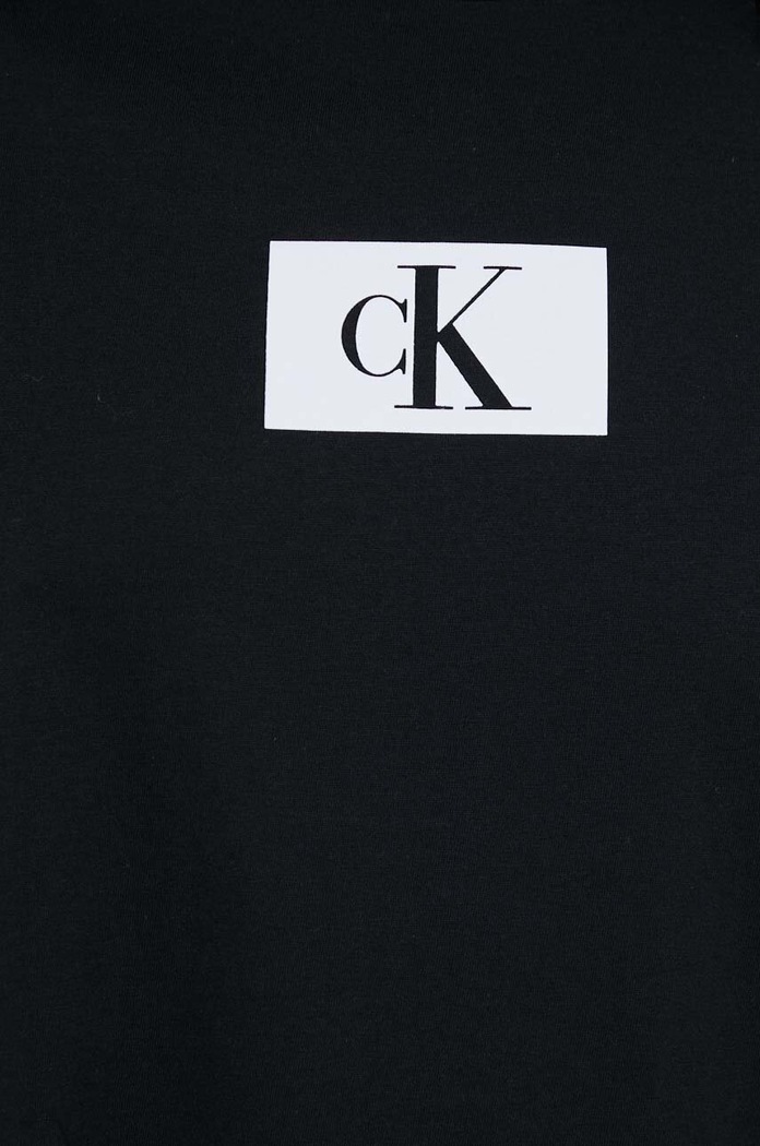 Calvin Klein Underwear koszula nocna bawełniana 000QS7178E czarny