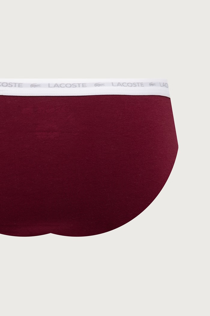 Lacoste Figi briefs damskie bawełniane z elastanem 3-pack 8F1338