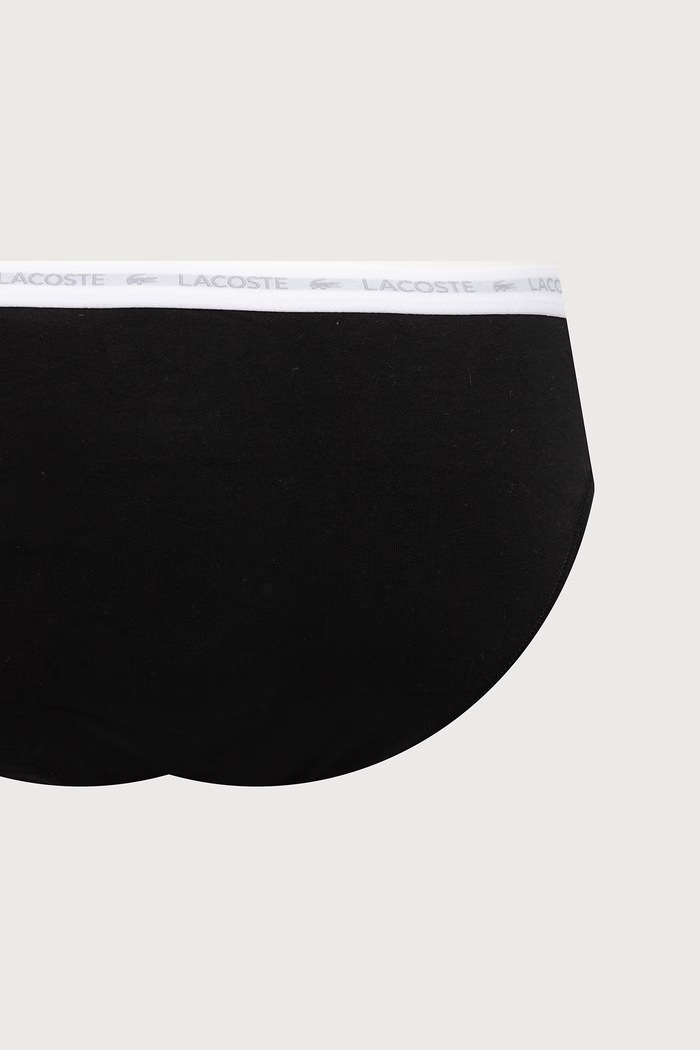 Lacoste Figi briefs damskie bawełniane z elastanem 3-pack 8F1338