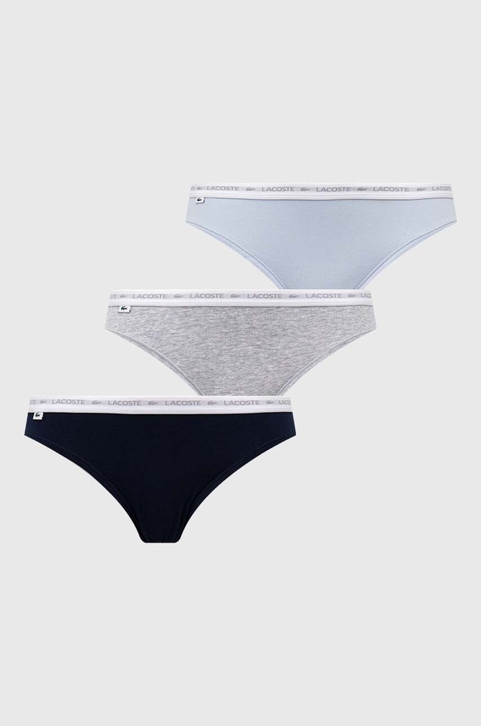 Gaćice Lacoste 3-pack bez uzorka šarena 8F1338