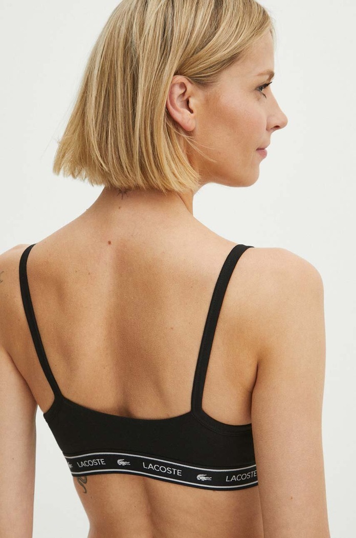 Podprsenka Lacoste IF8166 čierna SS26