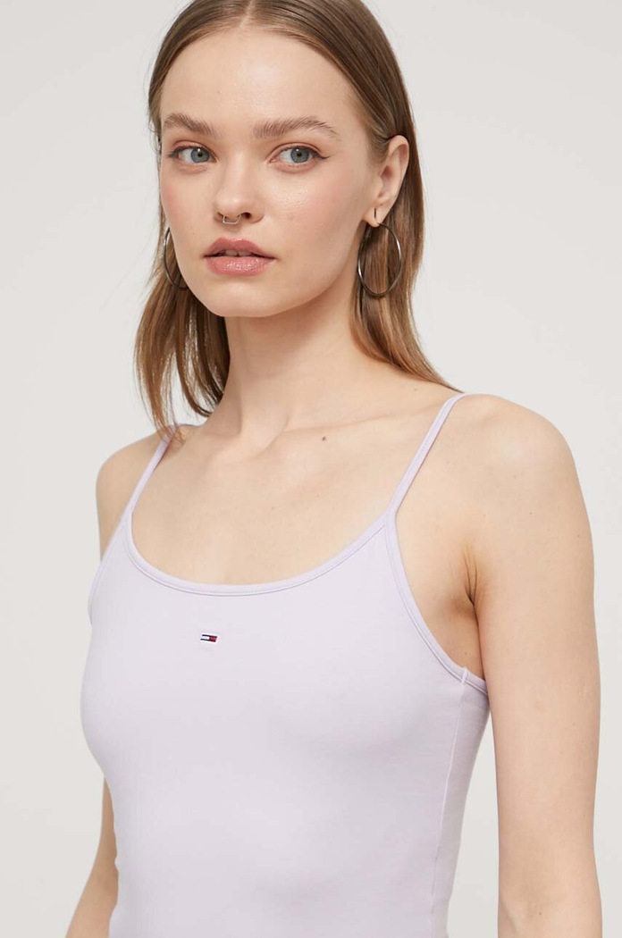 Tommy Jeans body DW0DW17993 lila
