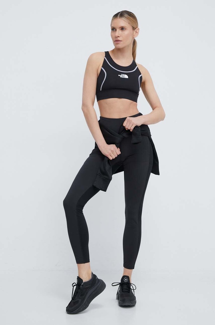 Αθλητικό σουτιέν The North Face Hakuun NF0A8848JK31 μαύρο SS24