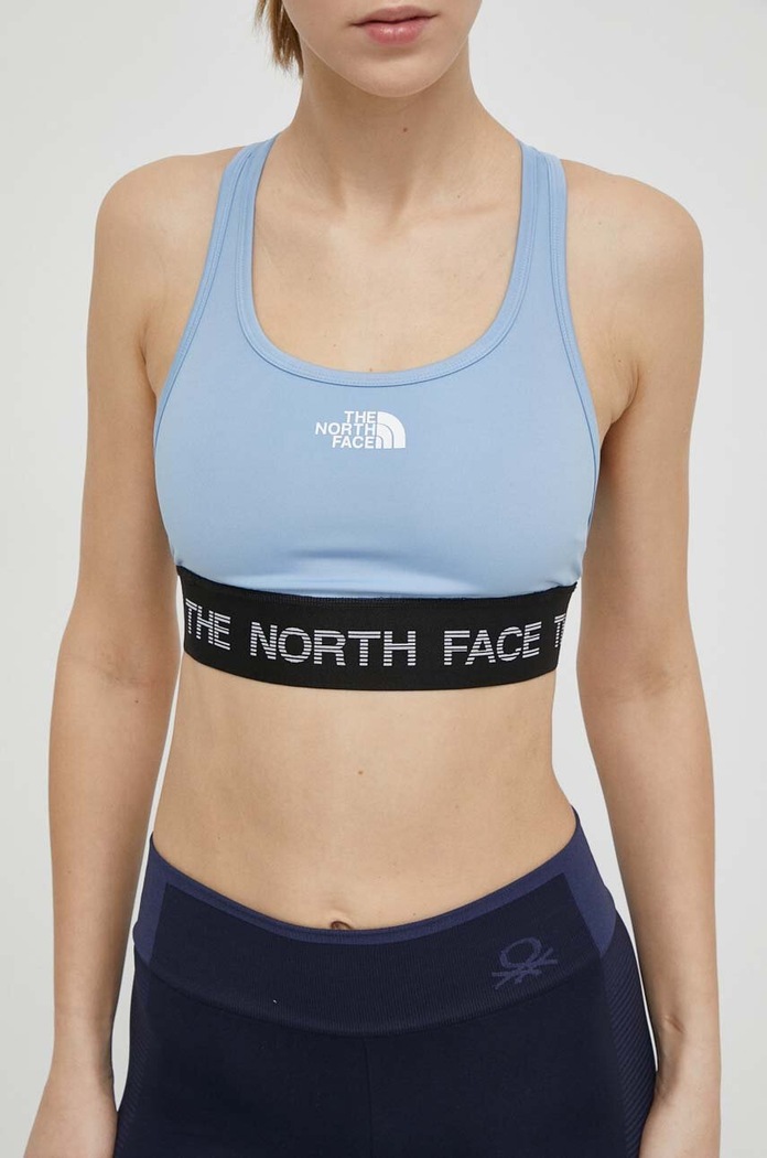 Športová podprsenka The North Face Tech bez kostíc modrá NF0A87JXQEO1