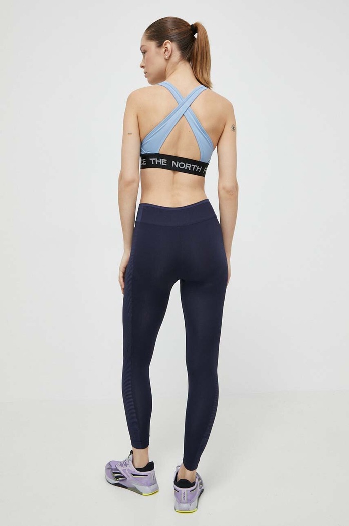 Športová podprsenka The North Face Tech NF0A87JXQEO1 modrá SS24