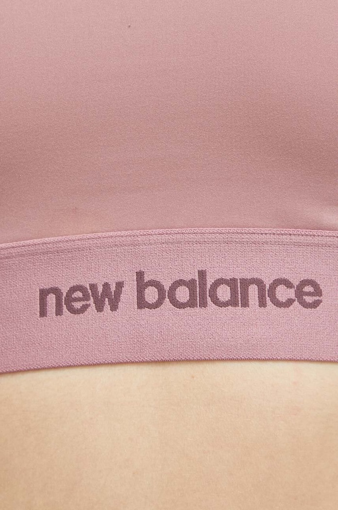 New Balance sutien sport Sleek WB41048RSE roz