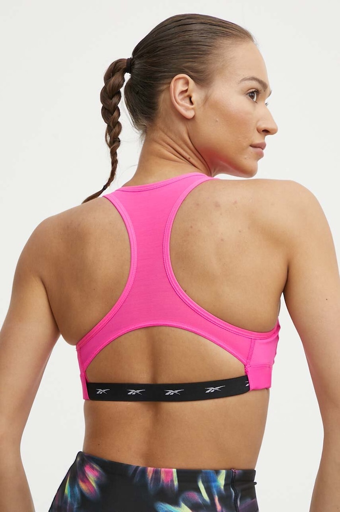 Ρούχα Αθλητικό σουτιέν Reebok LUX Collection LUX COLLECTION 100076156 ροζ